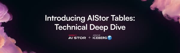 AIStor Tables: Technical Deep Dive